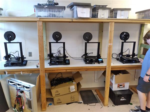 DHS 3D print farm